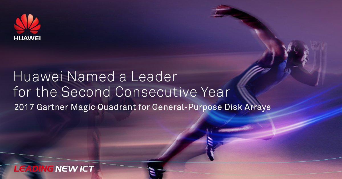 HuaweiEntAPAC's tweet photo. Gartner named Huawei as a leader for two successive years in its Magic Quadrant for General-Purpose Disk Arrays
Read more
https://t.co/aXcyW3bkcx
#Gartner #MagicQuadrant #DiskArrays #ITT https://t.co/TuR3bBS8wj