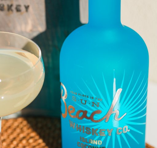Whiskey on ice, and everything nice. #BeachWhiskey #BeachIt