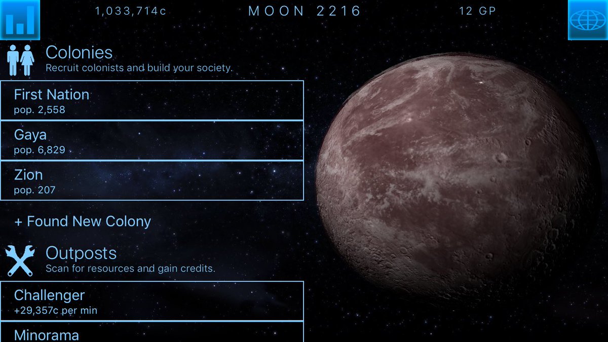 Feeling like <a href="/elonmusk/">Elon Musk</a> ... when I’m playing <a href="/SettleTheStars/">TerraGenesis</a> #TerraGenesis #moon #firstnation #gaya #zion #ifonly