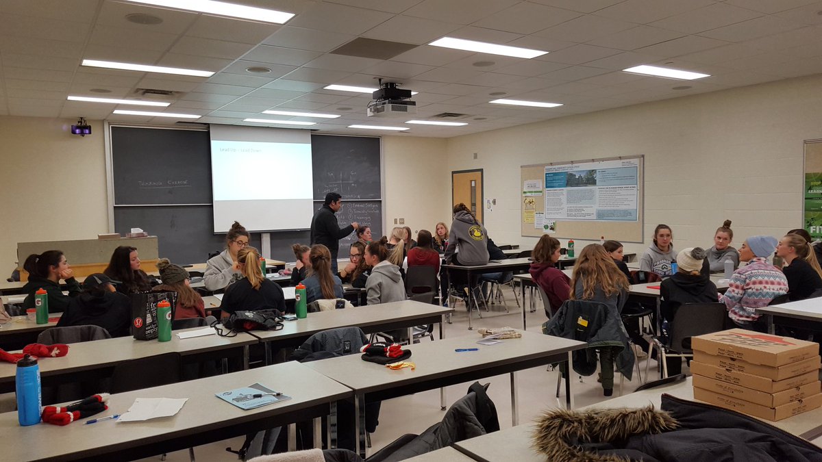 HuskieWSOC's tweet photo. Many thanks to @rahimzmohamed for a great presentation on 'Excellence, Habits & Ownership within team environments'. A lot of reflection tonight on how to become better athletes, teammates and people! #wellroundedplayers #completeteammates #habits #2018prep https://t.co/Xwh26gjwUa
