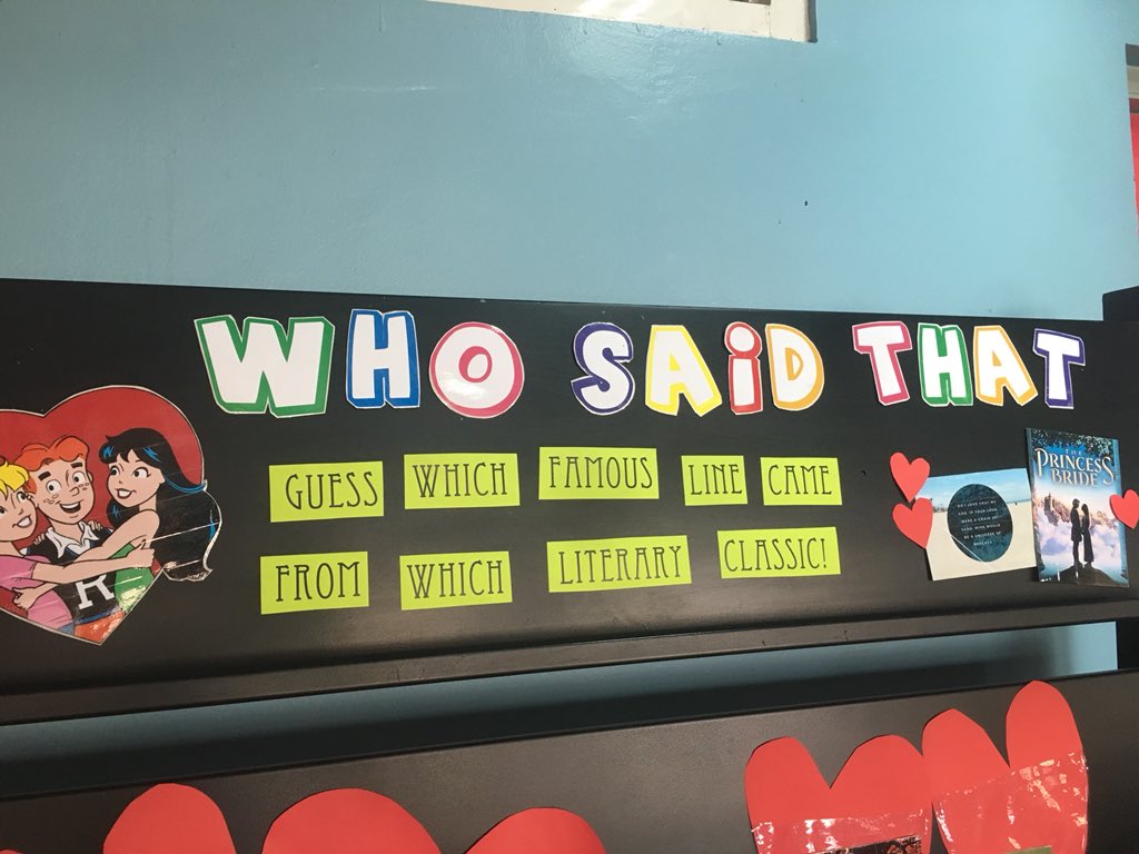 CISMLibraries's tweet photo. “Who said that?” Match the famous line with the literary classic.
Celebrate Library Lovers’ Month here @CISMLibraries @ILoveCISM https://t.co/rvbQt6IYG8