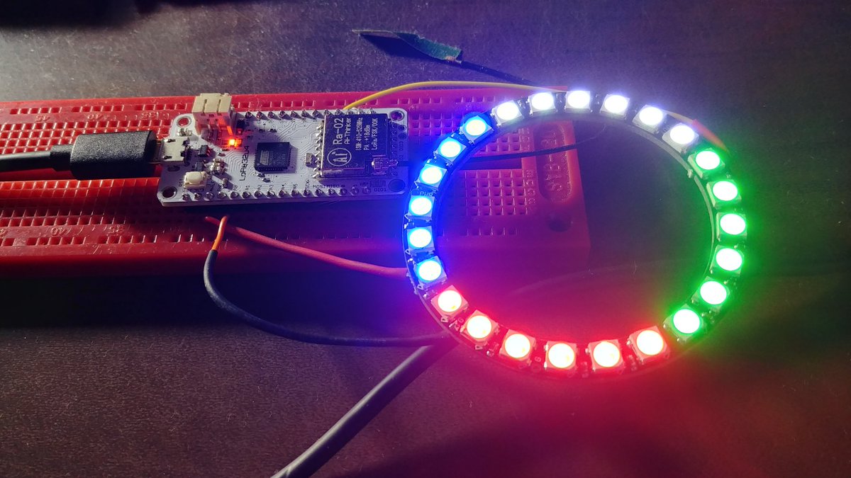 Tropicexposure's tweet photo. Just set up my DiyMall 32U4 Lora and LED RGB ring. Looks good so far! The Lora board works like a Feather and the LED works like Neopixel from adafruit and uses same libraries! Lifetime warranty on LEDs!
#DIY #arduino #Lora #electronics #LEDs #diymall https://t.co/KDgxDbzf22