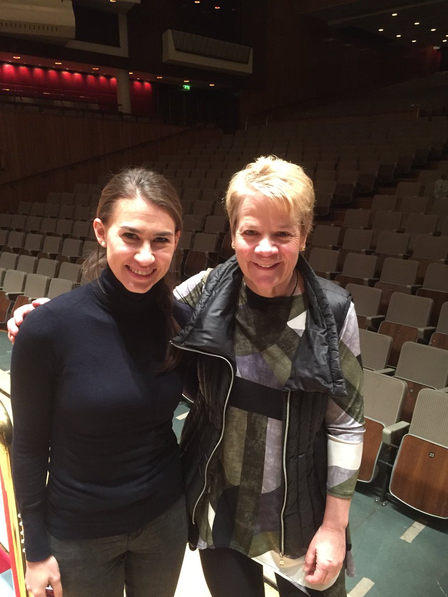 takialsop's tweet photo. Last week @MartaGardol assisted @marinalsop in concerts with the @theoae at London’s @Southbank! https://t.co/5xDIdPeuQP