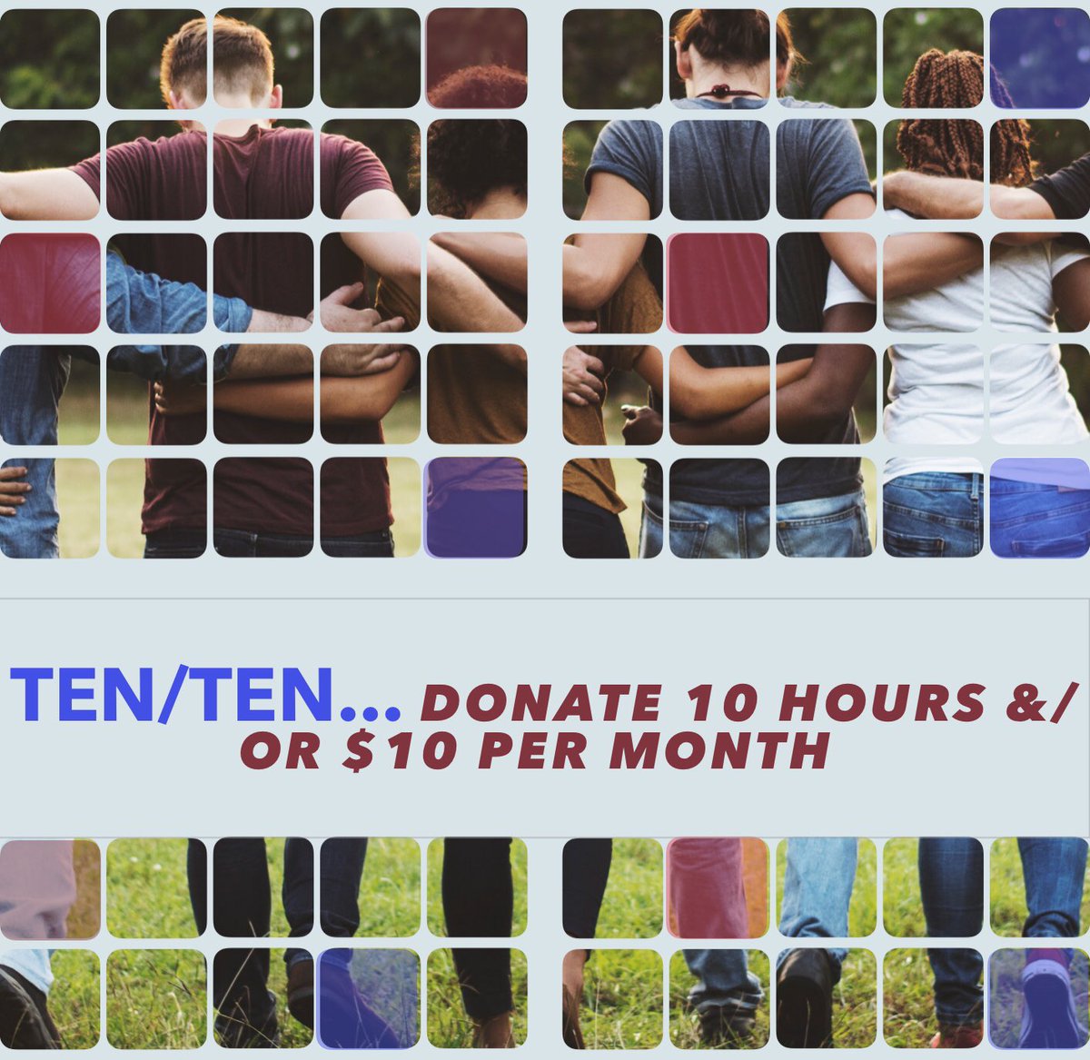 UnformYourBias's tweet photo. It’s time... Join  Unform Your Bias with “Ten/Ten”.  Donate 10 hours &amp;/or $10 per month, this year. 

Check out https://t.co/j8sOIJtF4s to sign up!  Make a big difference in the world around us!

#Ten/Ten #socialimpact #unformyourbias #makeadifference #positivity https://t.co/TFcfjrbaby