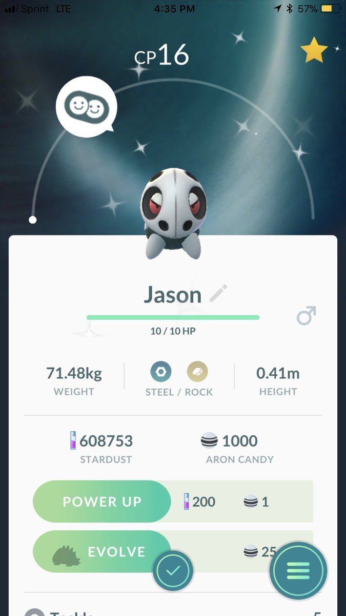 DarkMatterWolf9's tweet photo. So uhm this happen today..🤓 video tomorrow at 11am 🤘 #pokemongo #shinyhype #shinyaron #10hourdrive #worthit https://t.co/q3WozHCPGF