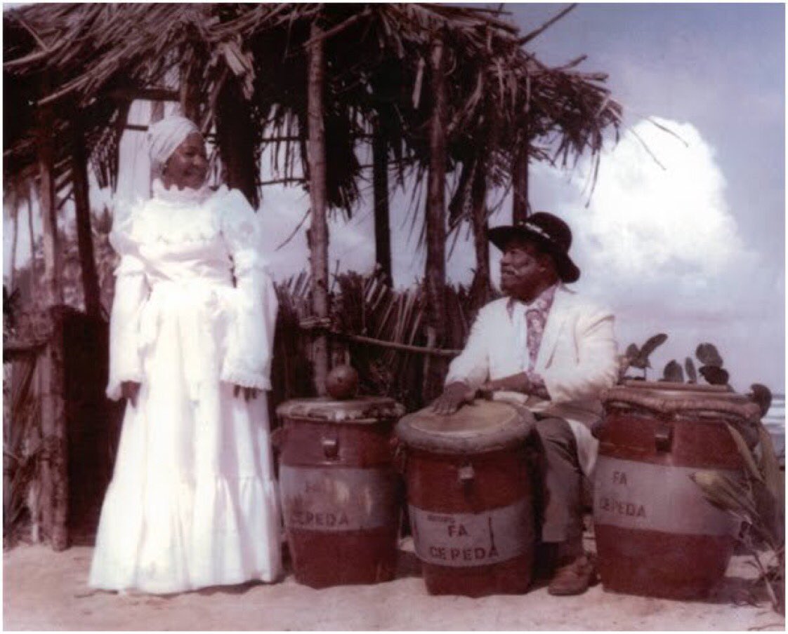 Rafael Cepeda y Caridad Brenes, brought bomba, afroboricua music outside the island