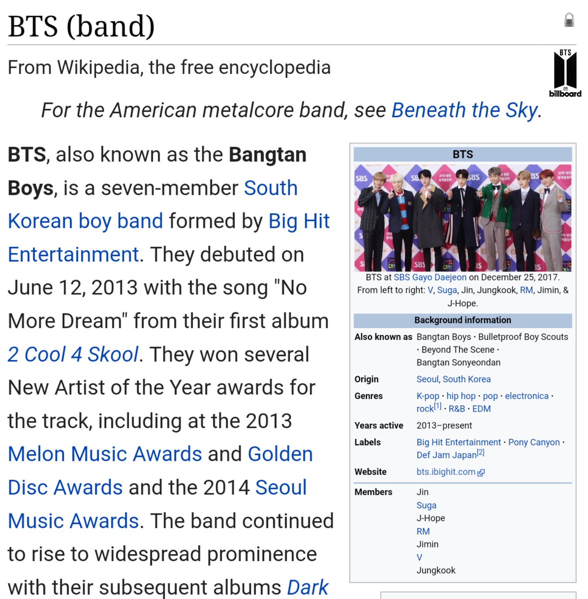 Billboard Charts Wiki