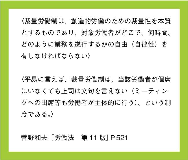 裁量労働制は 定額働かせ放題 に他ならない Togetter