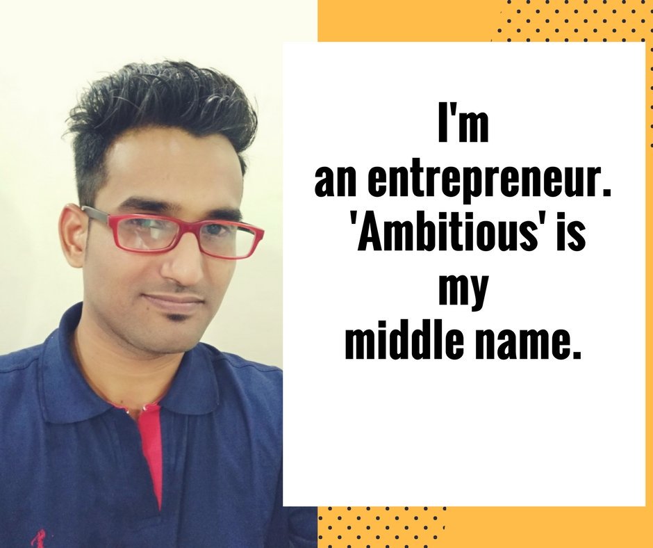 ashwin15aug's tweet photo. I'm an #entrepreneur Ambitious * is my middle name.
#Beambitious #abignoise #ashwinthakur https://t.co/AkJ2TpHvG0