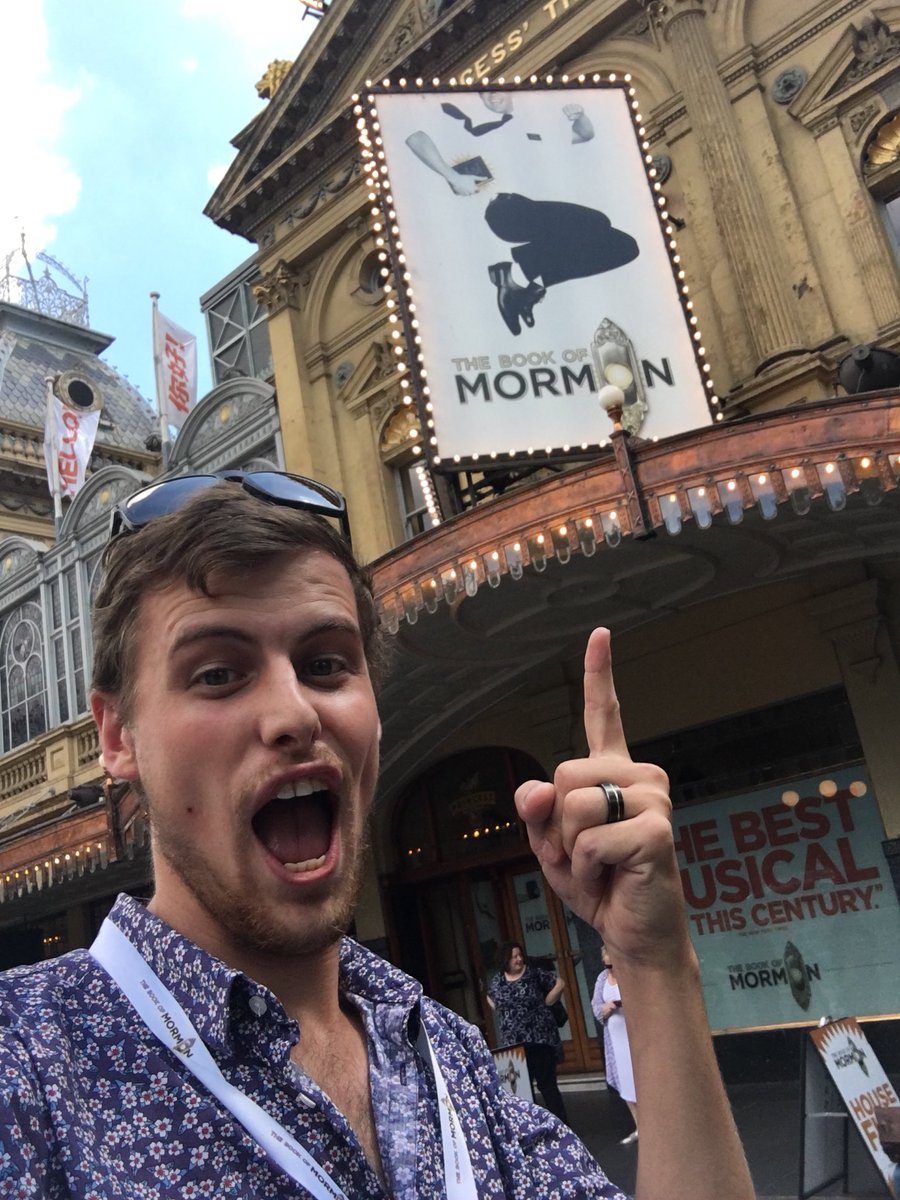 Thrilled to be joining the cast of @bookofmormonau 

Come say ‘Hello’ from March 28th at The Lyric Theatre Sydney