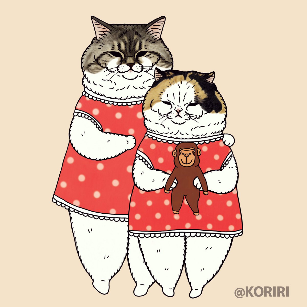 Koriri En Twitter お揃いのおべべ 世にも不思議な猫世界 Koriri En Twitter お揃いのおべべ 世にも不思議な猫世界