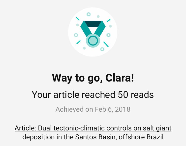 claraexplores's tweet photo. Loving @ResearchGate
Have you read our article on salt giant deposition in the Santos Basin? It is available here:
https://t.co/uOpDE3R3do
#saltgiant #evaporites #santosbasin #saltbasin https://t.co/MsUlfmyTk0