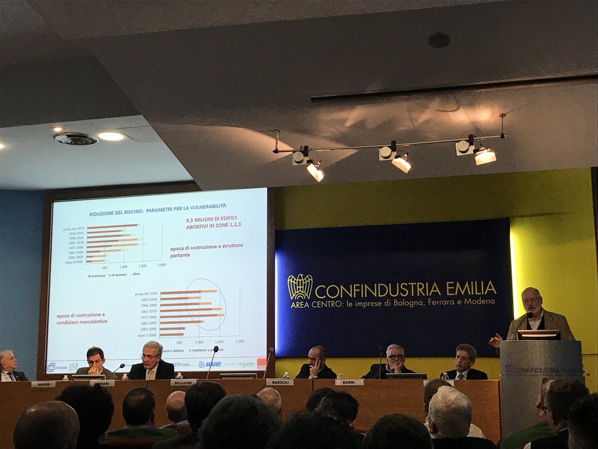 Laterizio's tweet photo. #Bellicini #Cresme quasi 20milioni di famiglie italiane sono interessate dal #rischio sismico - focus sull’#EmiliaRomagna https://t.co/KLlgM5H2xd