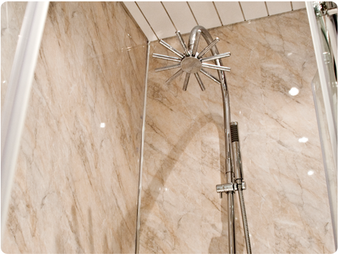 Do you want to save time on installation? Less mess? Less time scrubbing to clean that grout? why not install our #UPVC Shower Panels? They come in a variety of designs. Message us for more information. #plumbing #shower #panels #telford #shropshire #tiling