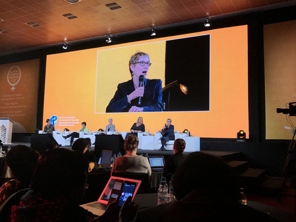Susan Hopgood says power in the union is about influencing the issues that matter to members #EIWWC3 panel on women and power.