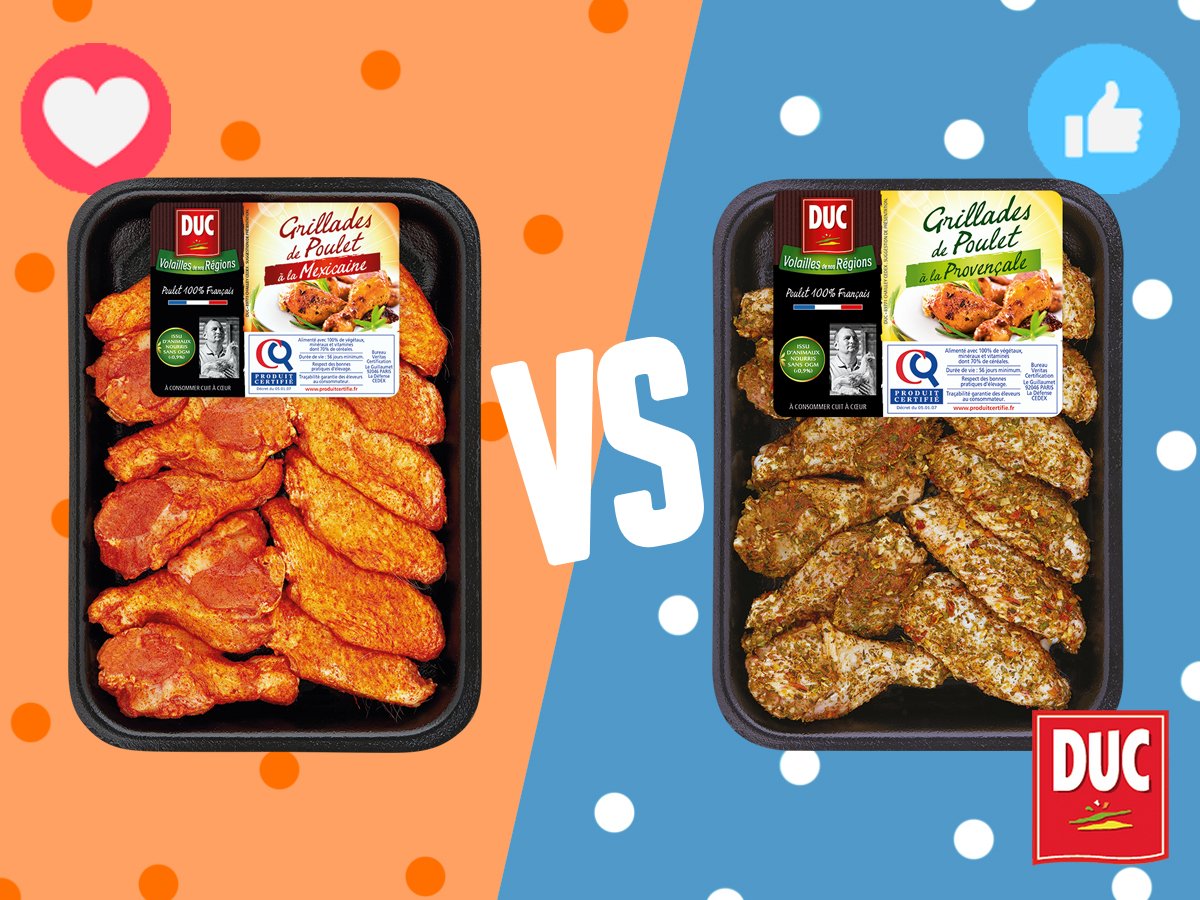 Groupe_Duc's tweet photo. À défaut d’être dehors, le soleil est dans votre assiette avec DUC ! Ce midi, vous êtes plutôt d’humeur à déguster des grillades provençales ou mexicaines ? https://t.co/RddU7ViBK1