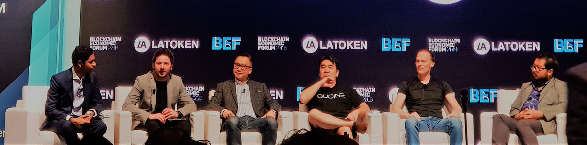 swee_rong's tweet photo. Ladies and Gentlemen,

I present to you the one and only, Mike Kayamori! 

#QUOINE #BEF2018 https://t.co/WueJLg1XUi
