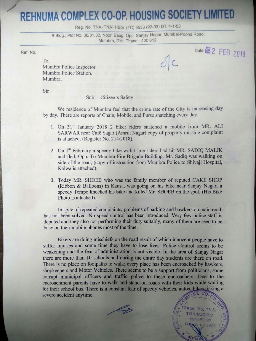 Nafees1325's tweet photo. @ThaneTraffic Great work done by mumbra traffic police for clearing illegal parking at sanjay nagar chowk, hope for similar action from Mumbra station to Kausa talao pali. https://t.co/kl4sLWaAAO