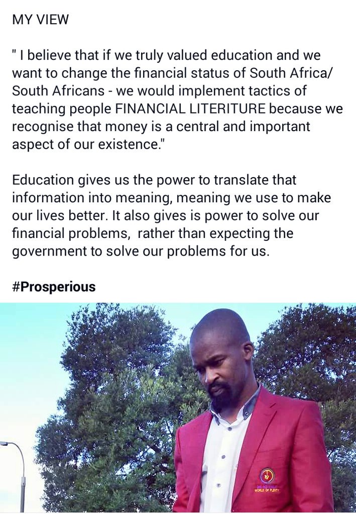 ThembaPlentyn's tweet photo. #Prosperious https://t.co/cienwF8j3n