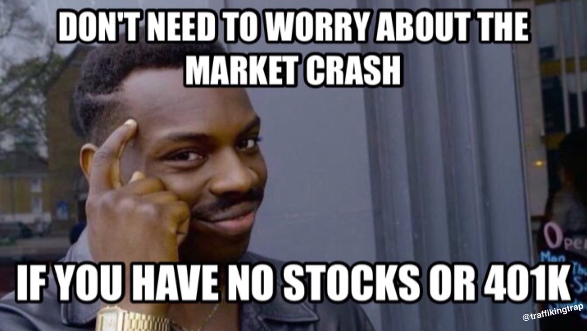 traffiKingTrap's tweet photo. #stocks #StockMarketCrash #marketcrash #Memes #meme https://t.co/L28HvYCJOA