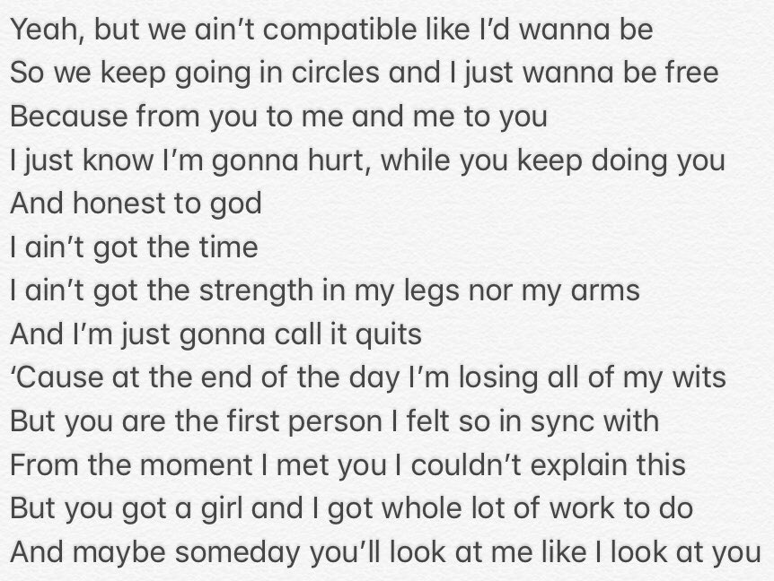 NadaChan's tweet photo. I wrote something and it’s kinda cheesy
I just wish forgetting him was that easy.
#somethingissomething #butiwishyouweremyeverything https://t.co/JSIfwyBibl