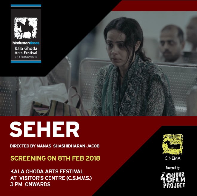 yogichopra's tweet photo. 'Seher' a Short Film by Manas SJ Screening at #HTKGAF2018. Screening on 8th Feb 3pm onwards
@htKGAF #shortfilms #aftersunsetbeforesunrise https://t.co/zovQ8K9SRK