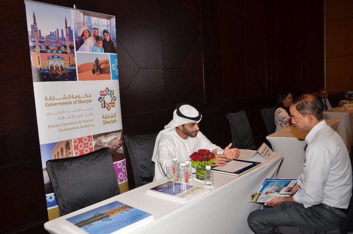 sharjahtourism's tweet photo. SCTDA participated among UAE delegation in India Roadshow under the umbrella of the Ministry of Economy in Bengaluru, India https://t.co/jqRqjrlMSm