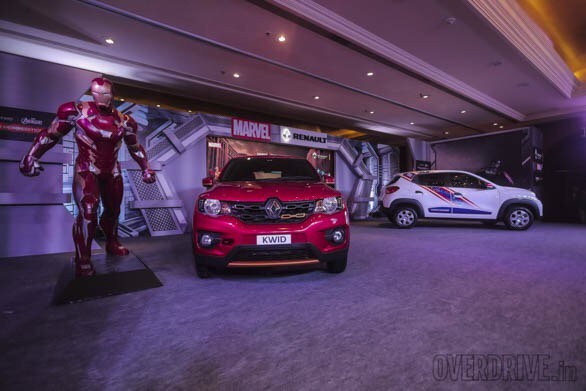 odmag's tweet photo. The #RenaultKwid Superhero editions doesn’t get superpowers but comes with cool #IronMan and #CaptainAmerica graphics and detailing. Which one would you get? https://t.co/laUYaLwtRM
#AutoExpo2018 #AETMS18 #AEMotorShow #ODatAutoExpo https://t.co/wGReI3Na5U