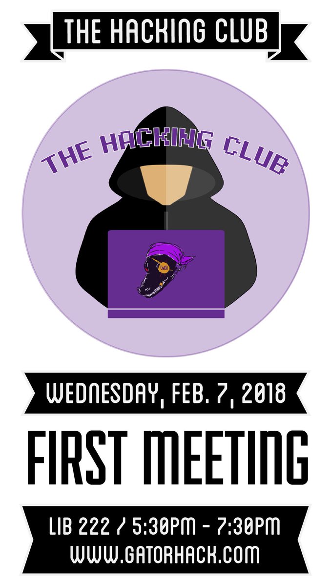 TheHackingClub's tweet photo. Join the Hacking Club for our first meeting on Wednesday Feb7th at 5:30 pm in Lib 222. Our mission statement is bringing cybersecurity awareness to SF State students. Come out to our first meeting where you can learn more information about our organization and network with peers https://t.co/zE2RxIi4BG