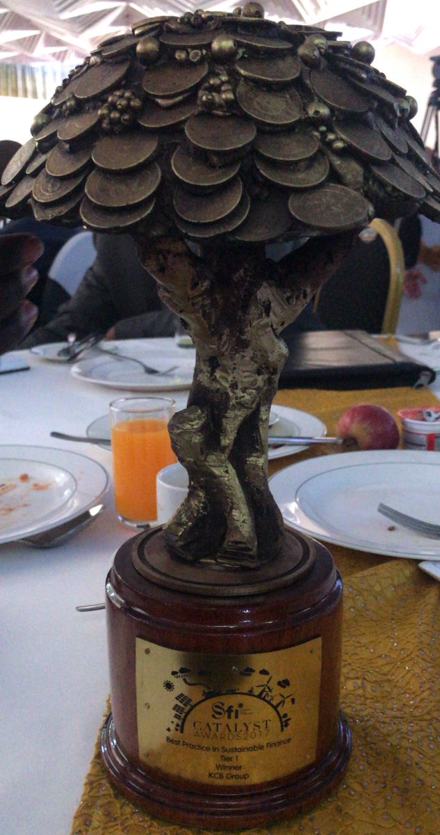 MwauraKimani's tweet photo. @KCBGroup emerges tops on Best Bank in Sustainable Finance ! Well done . #CatalystAwards2017 @KenyaBankers https://t.co/xY63C4iLkT
