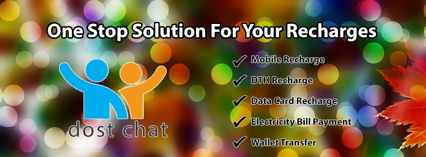 dostchat's tweet photo. Free online recharge on dostchat 
Quick and easy #TuesdayThoughts #sensex #Super30 

https://t.co/gJTZL1SpxW https://t.co/jXeOXmOFKO