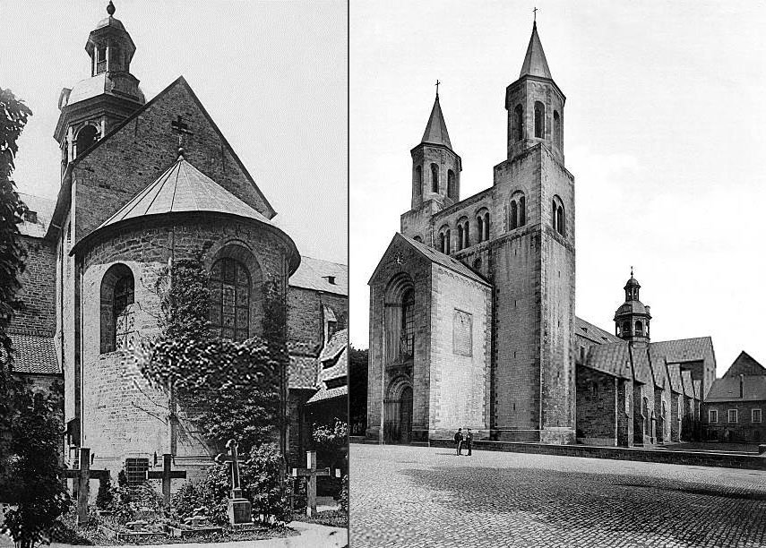 The copper roofing of Hildesheim Cathedral was installed in 1280 and survived until the British RAF decided to destroy it in 1945. 665 years. But the Tausendjähriger Rosenstock (from A.D. 815) survived.