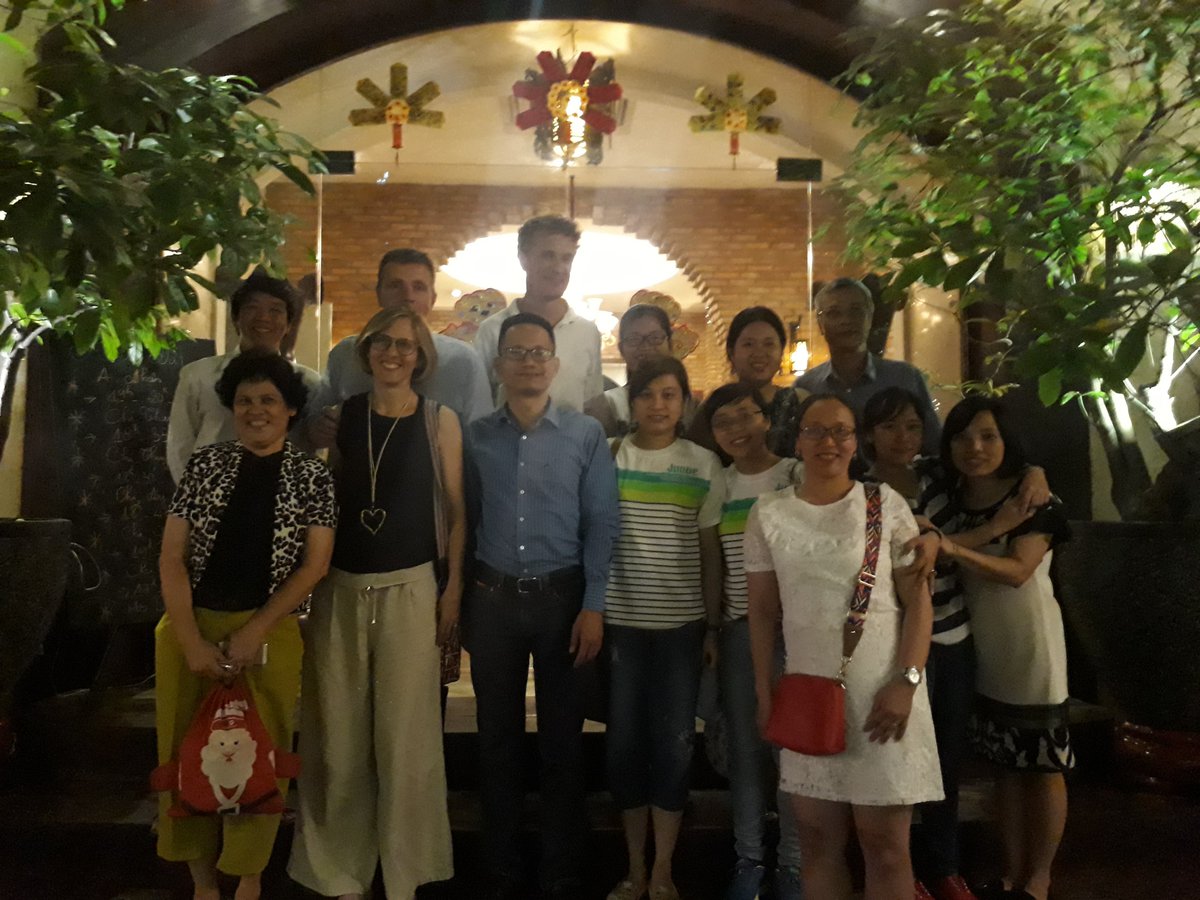 EI group party - great to have so many friends join us