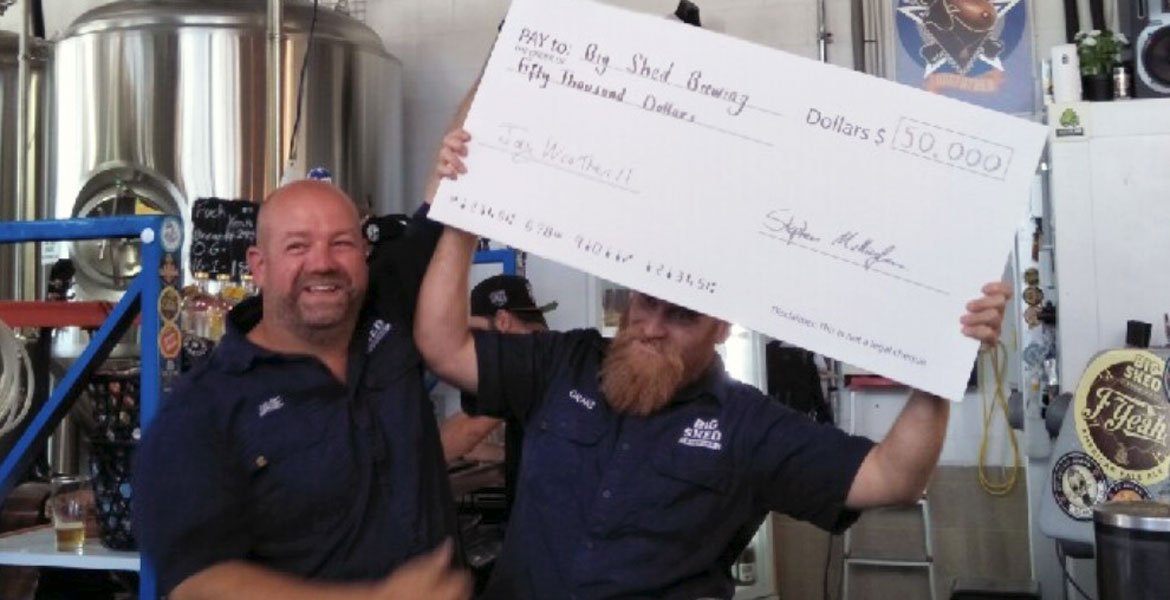 NEW TODAY: We're gonna need a bigger shed...

Big news for @bigshedbeer as they secure significant govt support from <a href="/JayWeatherill/">Jay Weatherill</a> for their ambitious $2.5m expansion plans – craftypint.com/news/1738/we-r…