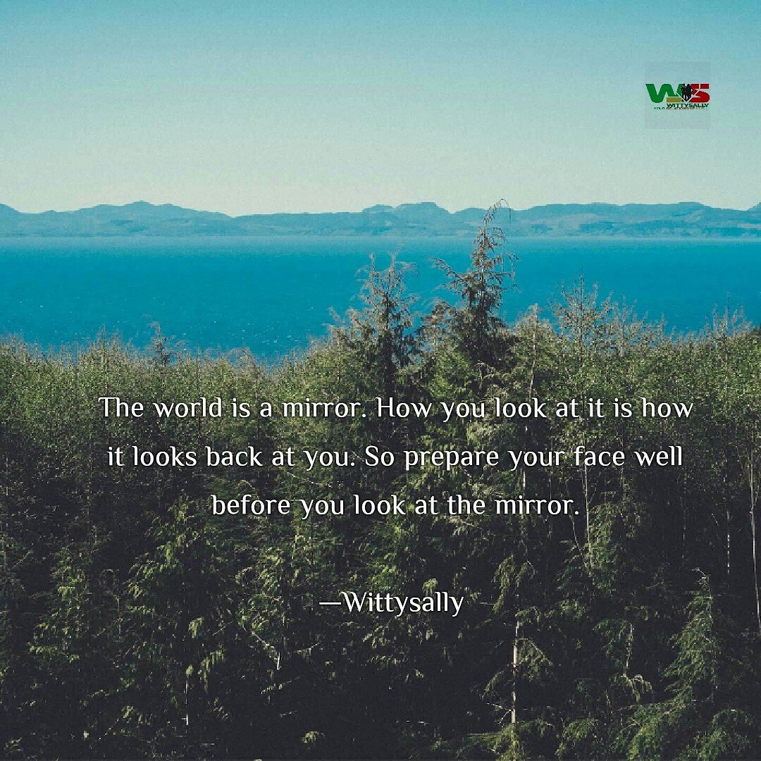 WittySally's tweet photo. MORNING BOOST
Be a mirror to people
#moringboost #somethinghuge #wittysally #wittysallyrelationshipquotes #relationship #relationships #inspirationalquotes #inspiration #creative #Quotesbywittysally https://t.co/3Sn1XEjWbk