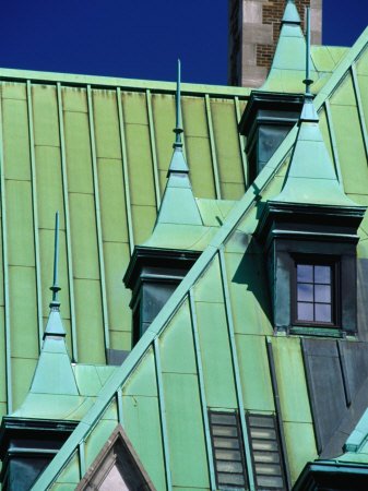 Compare copper with the materials favored by us moderns: dirty, non-sustainable, difficult to recycle and plain ugly. A copper roof is something that you won't just hand down to your children, but to your great grand children.