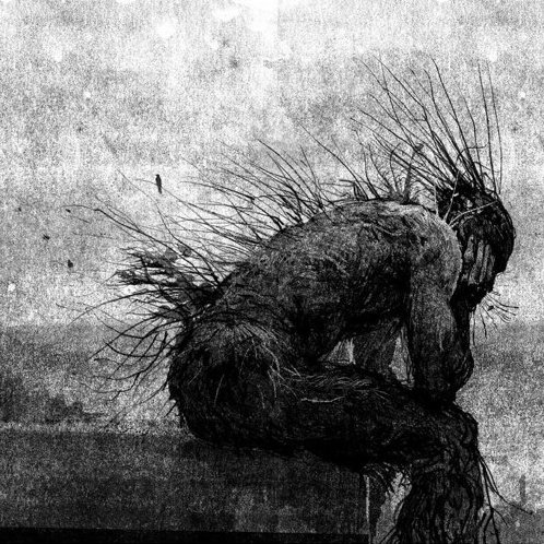 Word of the day: "wodwo" - a wild &amp; hybrid folkloric creature, part-human, part-forest, challenging our sense of where beings start &amp; end.   
"What am I? Nosing here, turning leaves over
following a faint stain to the river’s edge..."
(Ted Hughes, Wodwo)
Image by Jim Kay.