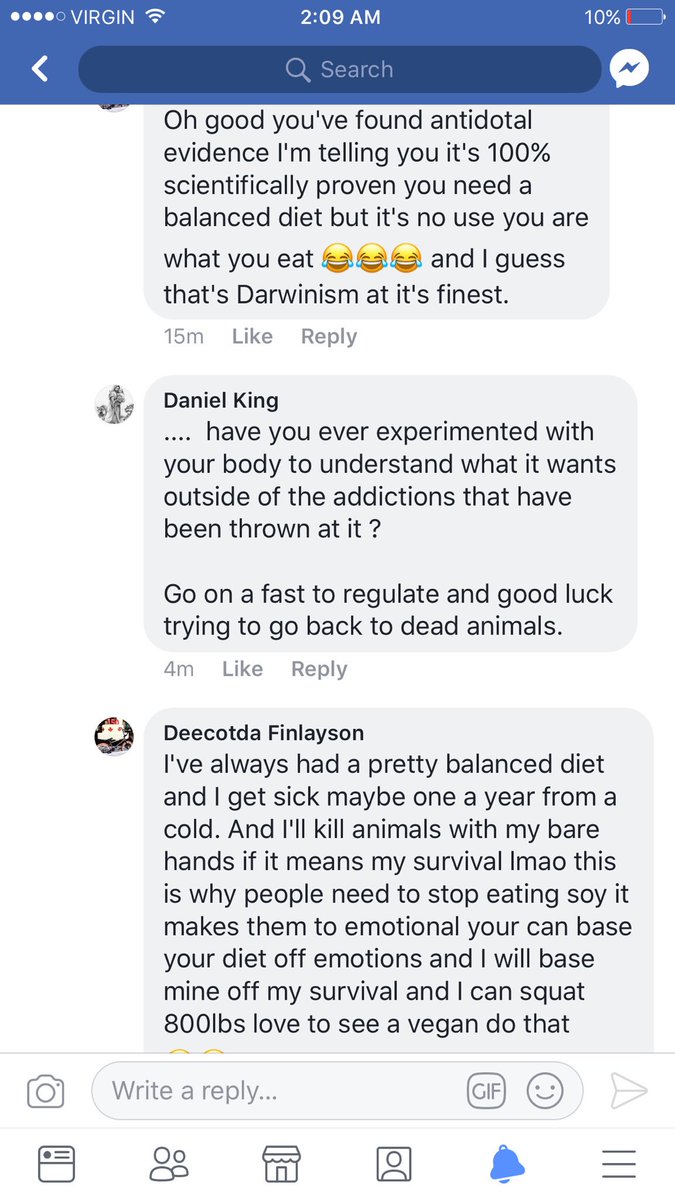 Trollalolable's tweet photo. @scrowder this poisonous vegan trying to convert any one but not me. https://t.co/GkhgrEbuBg