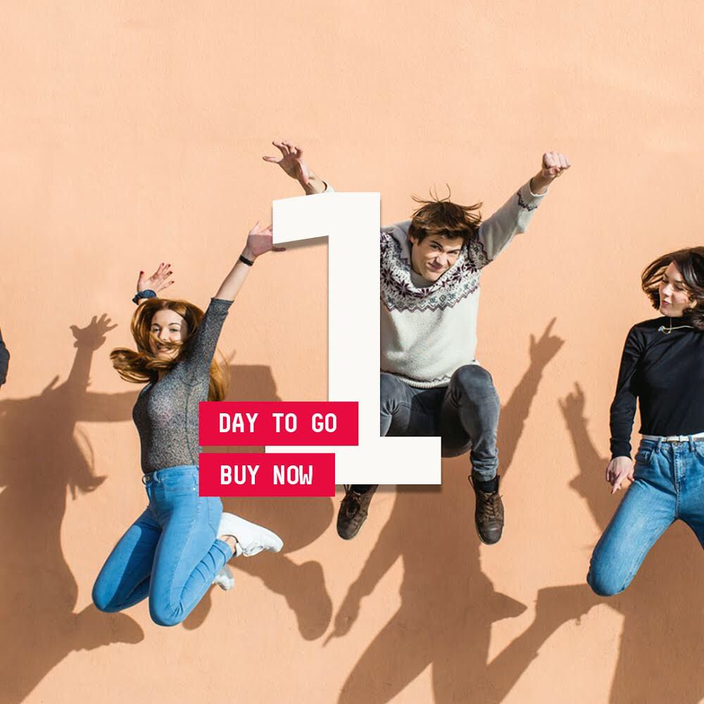 zacjacobs's tweet photo. ONLY 1 DAY TO GO.
Most tickets are SOLD OUT, grab what’s left >>> https://t.co/n91N9t8wjW
#creative #tech #business https://t.co/EMa9LAWbOj