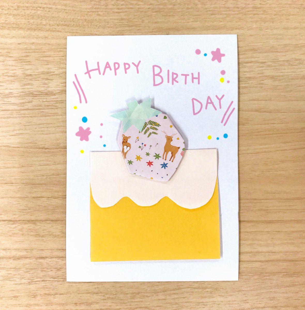 最も人気のある ケーキ 折り紙 誕生 日 簡単
