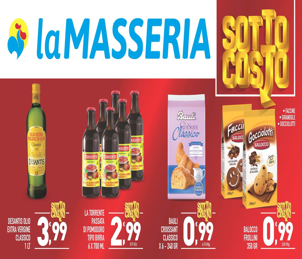 lamasseriacc's tweet photo. 🛒🏪Vieni a La Masseria - Centro Commerciale e scopri il #sottocosto #risparmio #convenienza #ipersimply @lamasseriacc https://t.co/NaPhENBLTC https://t.co/tVBmUKvWmd