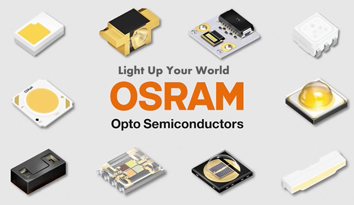 Rabyte2's tweet photo. Light Up Your World with OSRAM Advanced LED Lighting System !

Please visit @ https://t.co/xEwCFutuGl or WhatsApp your requirements @ 9560120094

#LEDs #Semiconductors #LEDLighting #OptoSemiconductors https://t.co/fvSSvWXK9D
