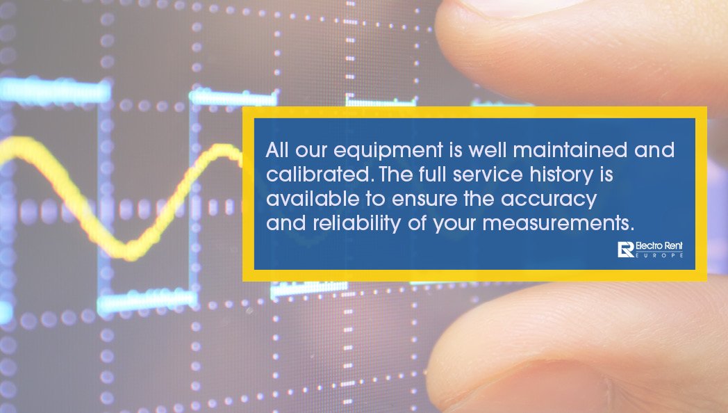 ElectroRentEu's tweet photo. @ElectroRentEU all our equipment is well maintained and calibrated. The full service history is available to ensure the accurancy and reliability of the measurements. https://t.co/2XJsdr8lyQ
