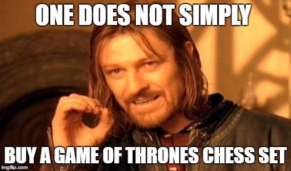 Looking for a Game of Thrones chess set? Check out our buyer's guide. #GOT #Chess buff.ly/2GOMWIh
