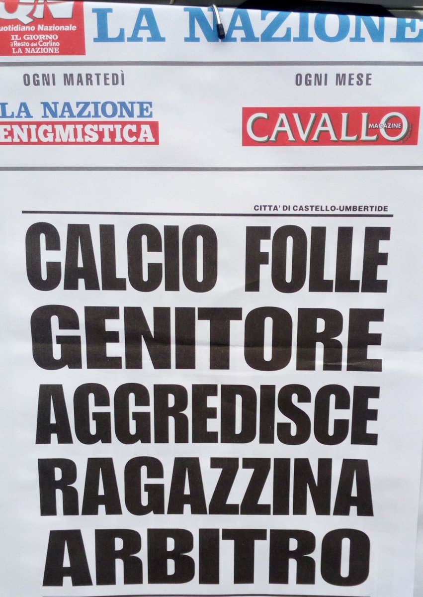 AiaCastello's tweet photo. Gli arbitri tifernati non commentano un fatto che si commenta da solo🙁. Grazie a chi, presente al campo, ha contribuito all'identificazione dell'autore del fatto. Un abbraccio affettuoso a R. con l'augurio di riprendere quanto prima e con gioia il cammino arbitrale. #ENJOYTHEREF https://t.co/ESywi8x6uf
