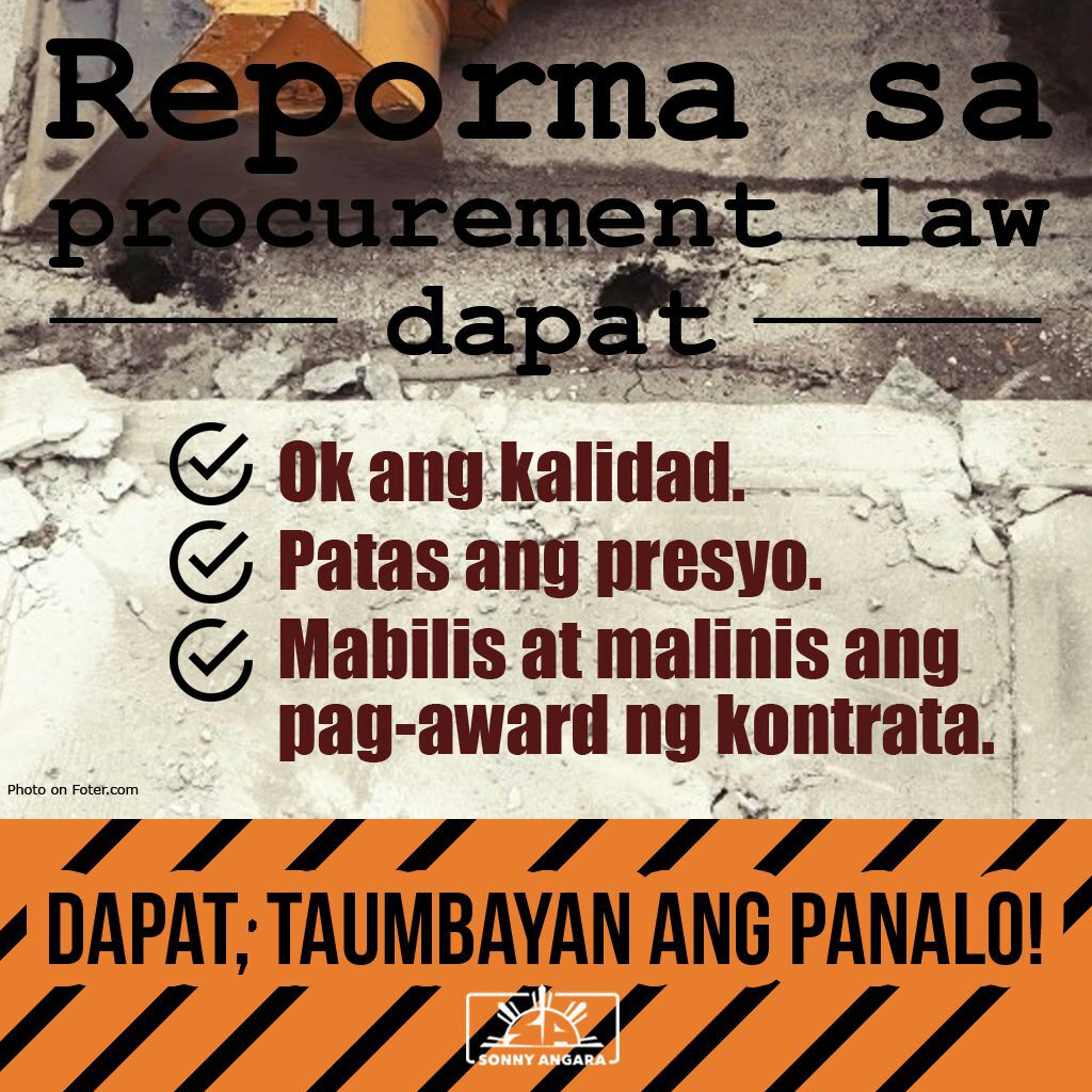 JadenCong's tweet photo. @sonnyangara 
Dadaan ka ba sa tulay na puno ng bitak at lubak? 
#AngaraParaSaRepormaSaProcurementLaw https://t.co/ifM3lPnI4v