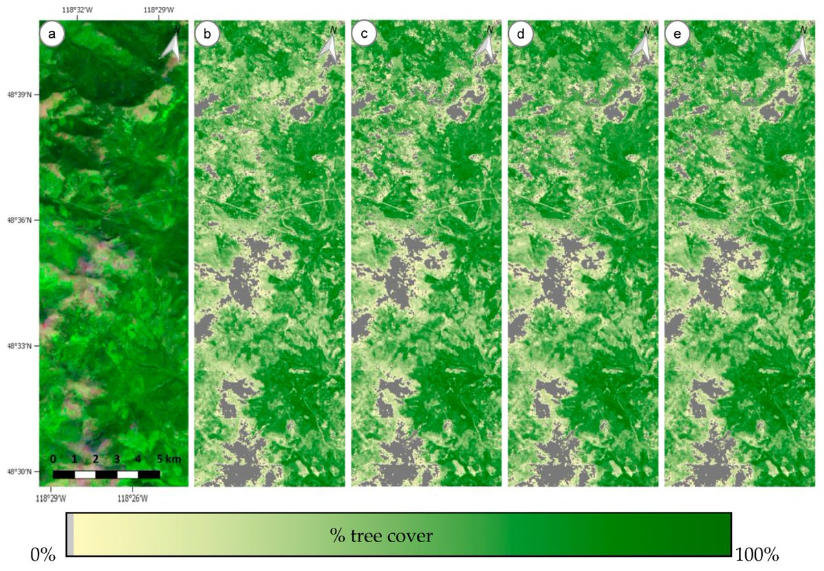 RemoteSens_MDPI's tweet image. Egorov, A.V.; Roy, D.P.; et al. 2018
Demonstration of Percent Tree Cover Mapping Using Landsat Analysis Ready Data (ARD) and Sensitivity with Respect to Landsat ARD Processing Level mdpi.com/259334  
#Landsat
#AnalysisReadyData