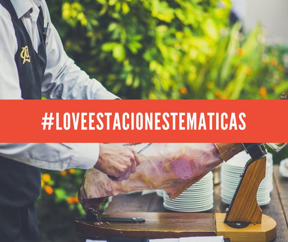 cateringya's tweet photo. Lo admitimos nos apasionan las estaciones temáticas! ;-)
Podrás elegir tus preferidas desde el menú 1! 😋🥂➡️https://t.co/Q2SQ13I31F
#LoveEstacionesTematicas #TuBodaConCateringYa #WeddingDay #MenuBoda https://t.co/PHPHXsmkVG