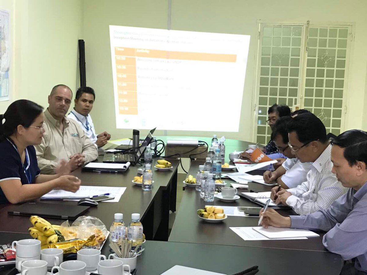 muhiusamah's tweet photo. Countable heads for un-countable Cambodians: shaping up the installations of automatic weather stations in #cambodia for an integrated #earlywarningsystem funded by @theGEF with #Adcontelemetry https://t.co/Rz5n7AKzev