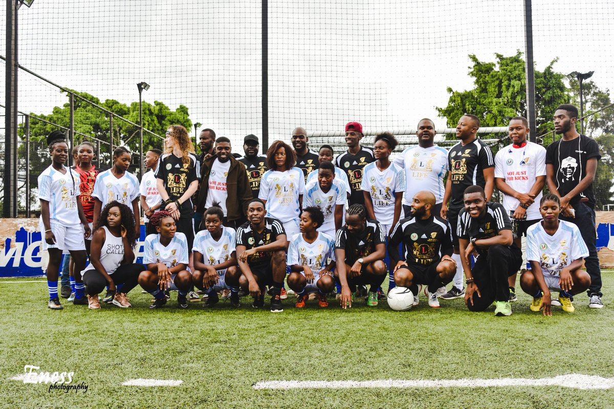 OneZM_SportsHub's tweet photo. A quick Before and After pic of some of the people that participated in the #NotJustForKicks⚽ Charity Football Matches. We are grateful to @ChiqqaShanna for all the pictures. More will follow soon. https://t.co/0blSUZr2gX